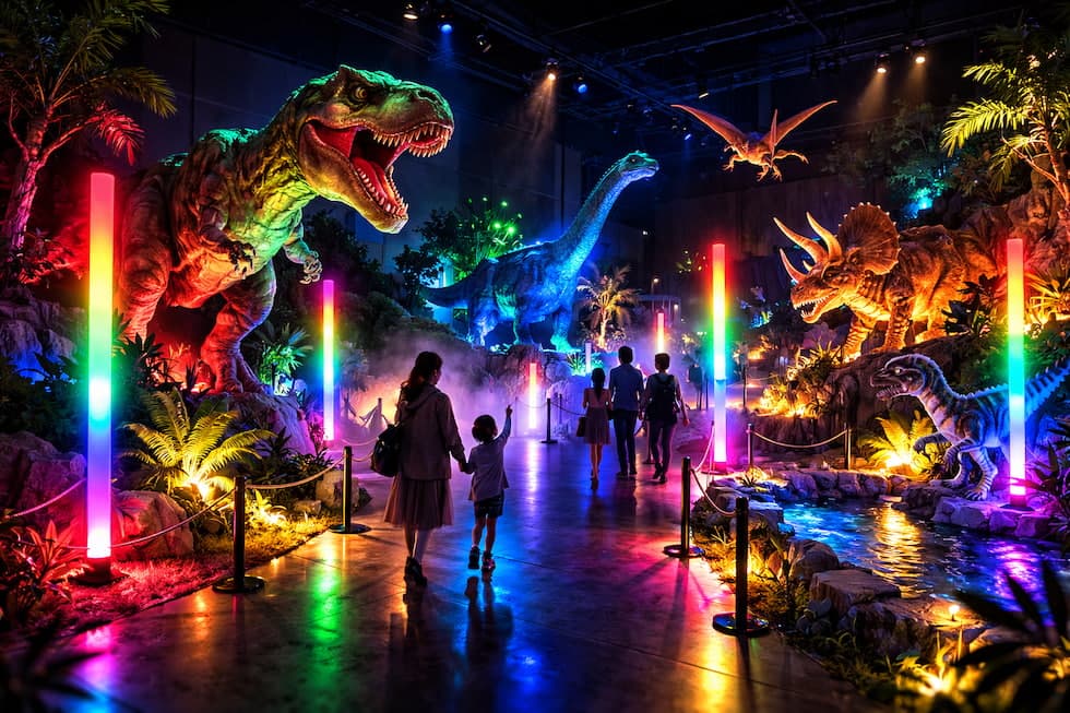 ジュラシックナイト会場イメージ